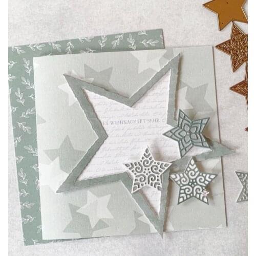 New Star tag decoration metal Cutting Dies Stencils DIY Scrapbooking Paper/photo Cards Embossing Dies