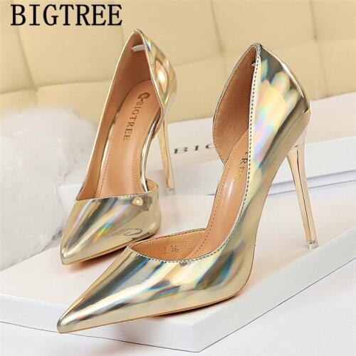 Super High Heels Red Stiletto Heels Fetish High Heels Black Shoes For Women Bridal Shoes Wedding Gold Elegant Shoes For Woman