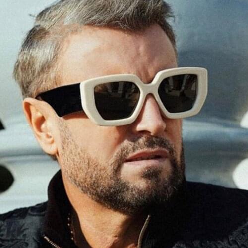 Luxury Big Square Sunglasses Women Brand Designer Cat Eye Sun Glasses Vintage Sun Glasses For Female Ladies Eyewear UV400