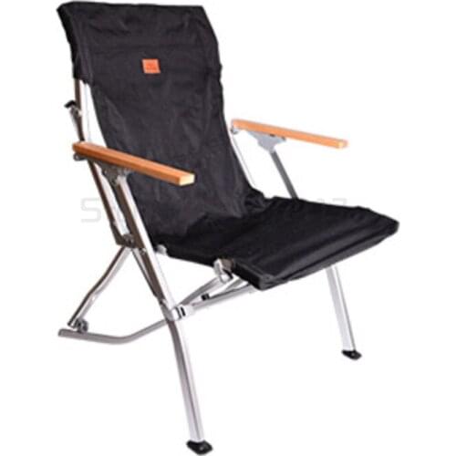 Camping folding chair aluminum alloy portable chair fishing sketching chair vehicle armrest director chair