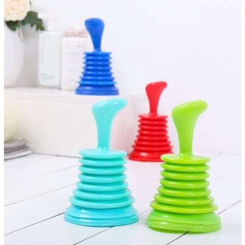 Family Sink Drain Pipeline Dredger Cup Piston Sink Drain Cleaners Suction Toilet Brush Suction Cups Toilet Plunger
