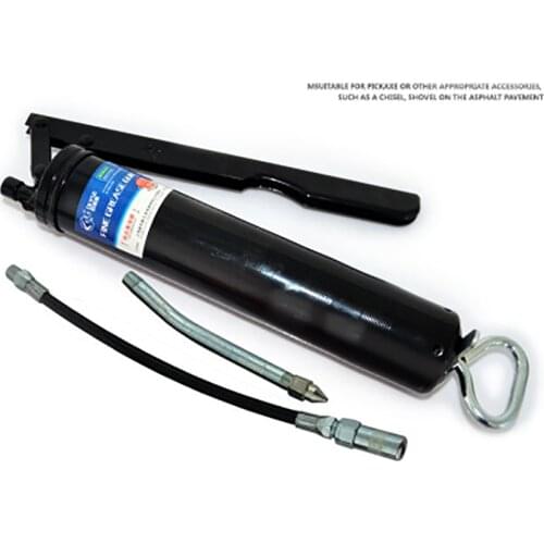 1 Set 400CC Manual High Pressure Grease Gun Car Repairing Lubricating Tool Trucks Oiling Infusion Alloy Grease Guns Max 10000PSI