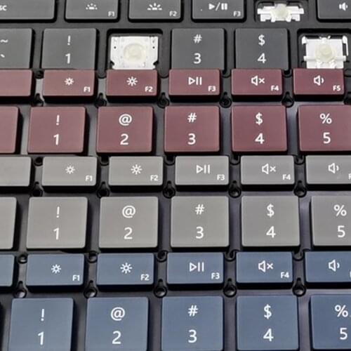 Replacement Keycap Key cap &Scissor Clip&Hinge For Microsoft Surface Pro 1/2/3/4/5/6 Laptop Keyboard KEY & Clips