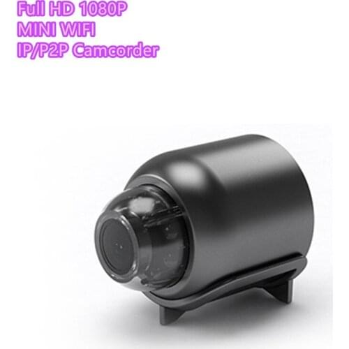 Smart Mini Camera Wireless Wifi 1080P Surveillance Security Camcorders Night Vision Motion Detection Baby Monitor IP P2P Cam