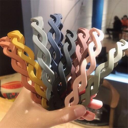 Women Vintage Headband Fashion Headband Twist Braids Hair Band Girls Korea Style Headband Styling Tools Lady Hair Accessories