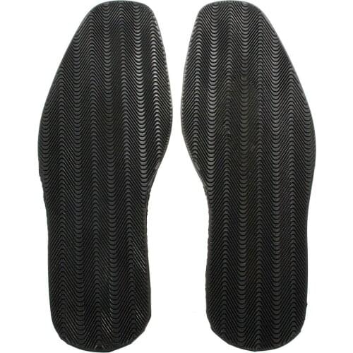 1 Pair Thicken Stick On Rubber Kit Shoe Soles Heel Anti Slip Outsole Protector DIY Replacement Repair Flat Soft Elastic