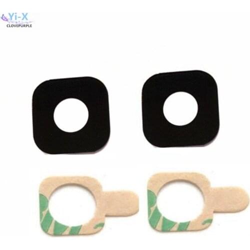 2pcs/lot back rear camera glass lens with sticker for Samsung Galaxy J7 MAX G615