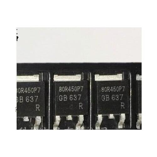 20PCS/LOT IPD80R450P7 80R450P7 TO-252 800V 11A