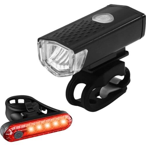 2x Safety Warning Bicycle Rear Light MTB Bike Light Set XPE LED Bicycle Headlight Portable Light Mountain Bike Lights