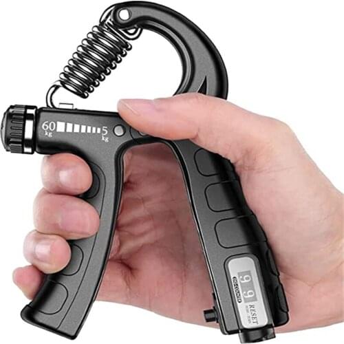 5-60Kg Adjustable Heavy Gripper Sports Hand Exerciser Grip Wrist Training Increase Strength Spring Finger Pinch Carpal Expander