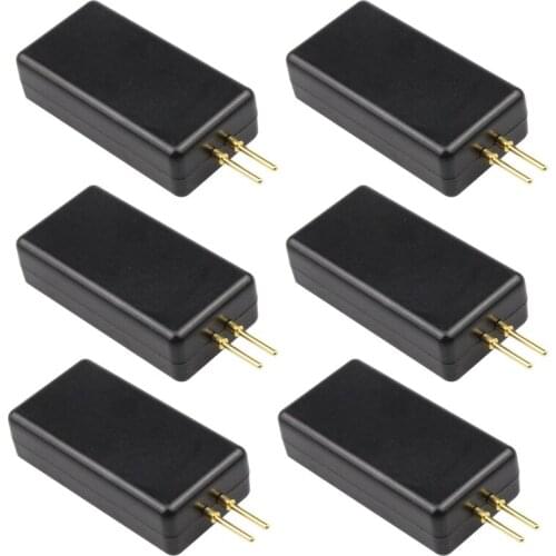 6Pcs Universal Car SRS Airbag Simulator Resistor Bypass Fault Finding Detect Simulator Car Auto Safety Airbag Diagnose Emulator