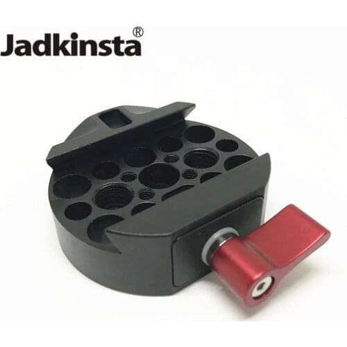 Jadkinsta Camera Quick Release Plate Adapter with 3/8 Screw Mount for DJI Ronin MX DSLR Camera Fotografica Studio Kit Stabilizer