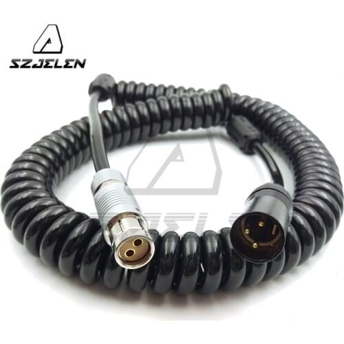 ARRI ALEXA 65/XT Camera power cable,2pin famale to XLR 3Pin Male Power Cable For ARRI ALEXA XT/SXT/ALEXA 65 Camera