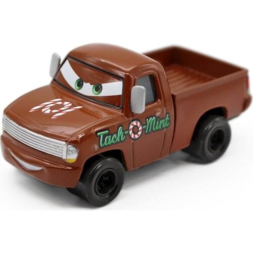 Disney Pixar Cars 2 No.101 Commander Pickup truck Pattern Metal Diecast alloy Toy Car model for children 1:55 Brand toy in stock