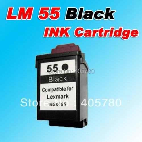 LM 55 (16G0055) black ink cartridge compatible for Lexmark 55 LM 55 Z12/22/32
