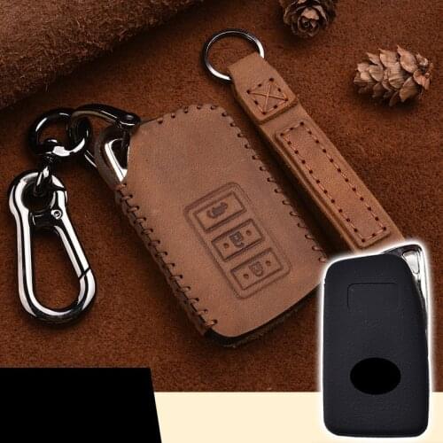 Handmade Leather Car Key Case Cover for Lexus NX200 ES200 250 RX200t case Key shell ES RS GS IS LX NX Series