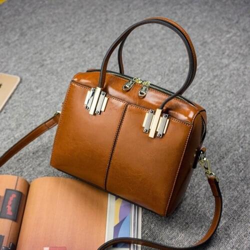 Fashion Female Messenger Bag Hot Sale Korean Brown Green Handbags Vintage Office Tote Bags For Women Shoulder Bag New Brand