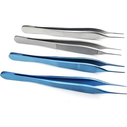 Nose Plastic Clip Tissue Forceps Titanium Alloy Tools for Nasal Plastic Tweezers 12cm Cartilage Forceps