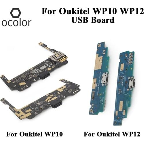 ocolor For Oukitel WP10 Connector Board Assembly Repair Parts For Oukitel WP12 USB Board Mobile Phone Charging Dock Accessories