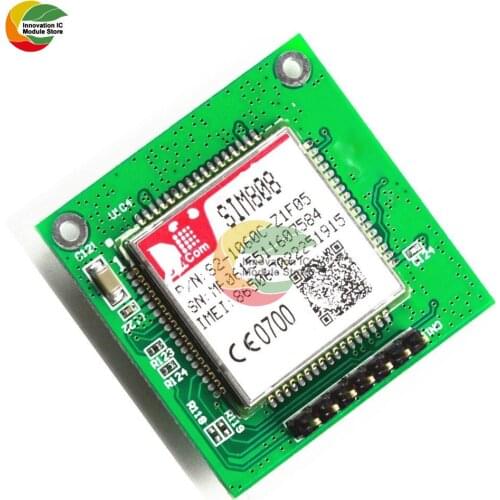Ziqqucu SIM808 GPRS/GPS/GSM Wireless Board Module Quad Band Development Board Breakout Support Bluetooth