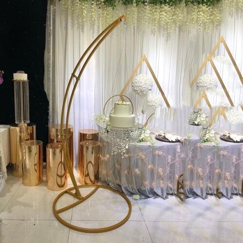 17.7 inch 24inch cake stand hang wedding hanging cake stand cake chandeliers clear tray