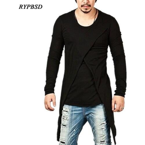 Мужские длинные футболки RYPBSD China At AliExpress