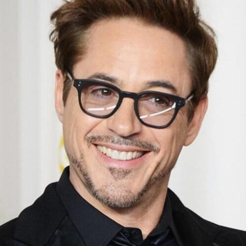 Robert Downey Sunglasses Fashion Retro Men Sun Glasses Tony Stark 2019 Acetate Frame Women Eyewear gafas de sol zonnebril heren