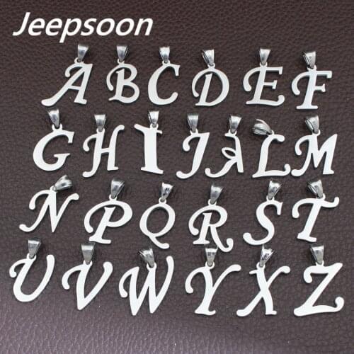 U-V Hot Sale Wholesale Stainless Steel Fashion Jewelry Letter Pendants Accessories Classic Hot Sales PC94141