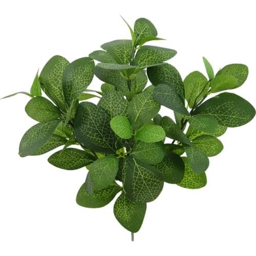 Leave Artificial Grass Fence Outdoor Plant Wall Grass Decor