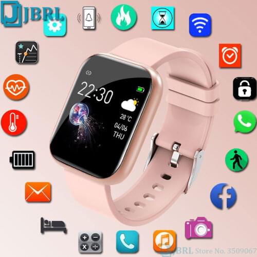 Smart Watch Women Men Smartwatch Fitness Tracker Sport Bluetooth Waterproof Smart Electronic Clock For Android IOS Smart-watch