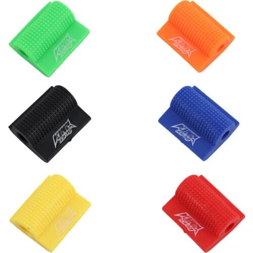 Universal Motorcycle Shift Gear Lever Pedal Rubber Cover Shoe Protector Foot Peg Toe Gel Sleeve For Honda Kawasaki Yamaha