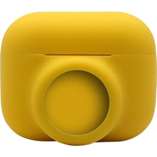 Tracker Protector Full Protection Simple Design Silicone 2-in-1 Earphones Protective Sleeve for Airpods for Airtag