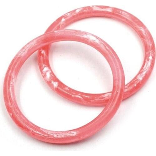 10Pcs 12cm Acrylic Bag Handbag Handle Acrylic Tortoise Shell Hawksbill Color Plastic Resin Purse Bag Handle DIY Obag Handle