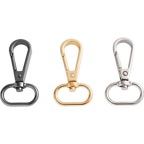 10pc Hang buckle 20MM hanging plate plate buckle lady bag hardware accessories lady bag shoulder strap buckle alloy dog buckle