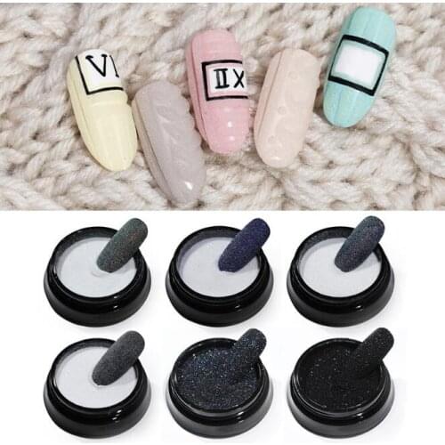 200Set/Lot Wool Starlight Starlight Wool Japanese Sugar Crepe Powder Snowflake Colorful Flash Snow Melt Nail Glitter HA2283