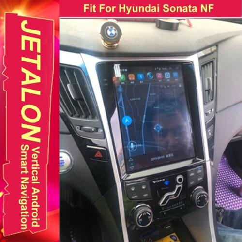 For Hyundai Sonata NF 2014 2013 2012 2011 Tesla Radio Android 10 Stereo GPS Car Multimedia Audio Player Navigation Head Unit