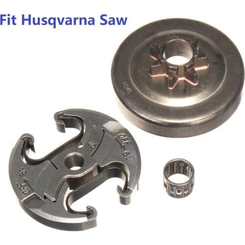 Clutch Drum .325 7T Needle Bearing Kit For HUSQVARNA 340 345 346 XP 350 351 357 445 450 E Chainsaw 537 11 05-03 / 503873072