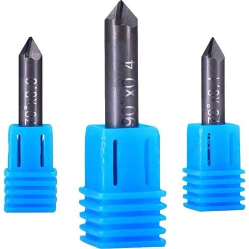 CNC Stone Engraving Machine PCD Tool Marble Granite Lettering bits Diamond Hexagonal tools