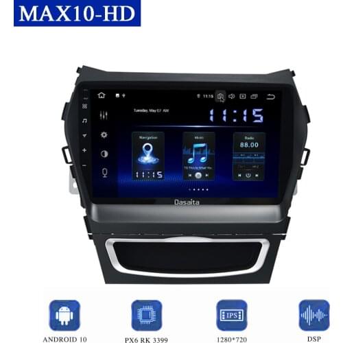 Dasaita 9" Android 10.0 Car Multimedia Player for Hyundai Santa Fe IX45 2013 2014 2015 2016 2017 GPS Radio DSP CarPlay Head Unit