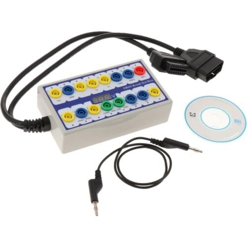 Break Out Box & OBDII Protocol Detector Car CAN Test Diagnostic Connector