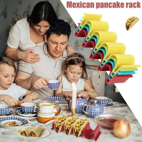 New Tortilla Pancake Shelf Holder Wave Shape Tray Holder Stand Each Truck Pallet Rack Can Hold Up To 4 Pcs Bakeware Pie Tools
