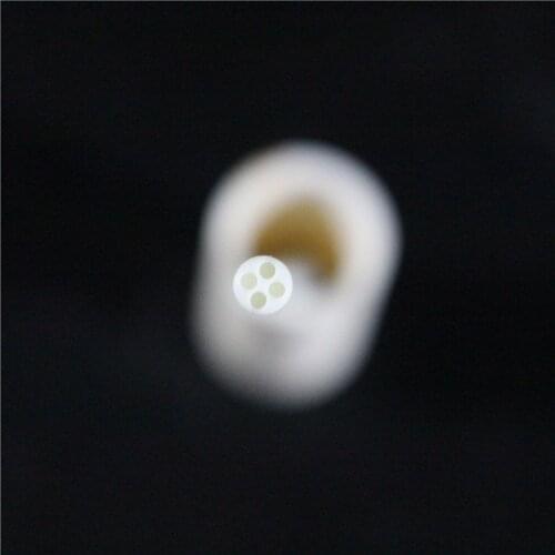 OD*ID*Length=8*2mm*100mm / 4 bores insulators / good thermostability / insulation / ceramic tube