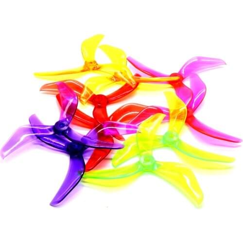 5Pairs 5043 5x4 3 blades Propeller Tri-Blade Prop CW/CCW for RC Drone FPV Racing QAV 210 230 250 330 frame