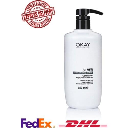 Professional silver conditioner, 750 ml color refreshing system FAST DELIVERY