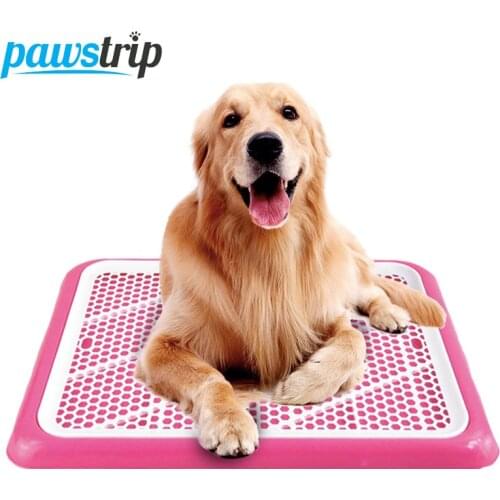 Lattice Dog Toilet Potty Training Indoor Dog Potty Tray Pet Training Toilet For Dogs Cats Puppy Potty Cat Litter Box 50x36x3cm