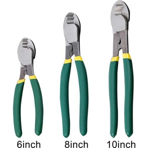 Wire Cutter Manual High Carbon Steel Labor Saving Hand Tool Mini Home Use Cable Nipper Pliers
