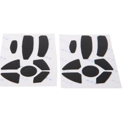 2 Sets 0.6mm Thickness Replacement Mouse Feet Skates for razer Naga Ep ic Hex