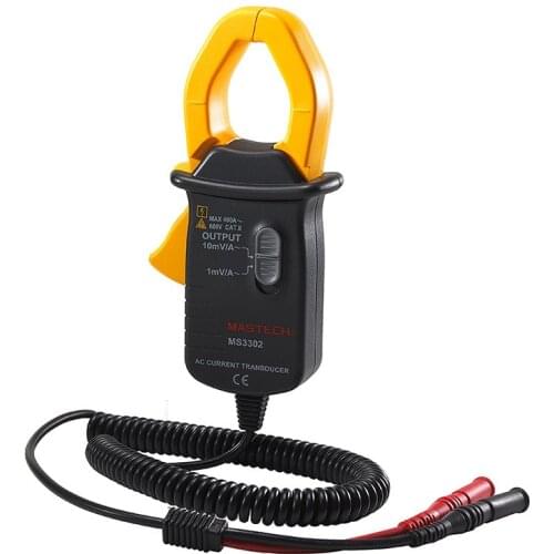 Pro Mini MASTECH MS3302 AC Current Transducer 0.1A-400A Clamp Meter Test Worldwide Store