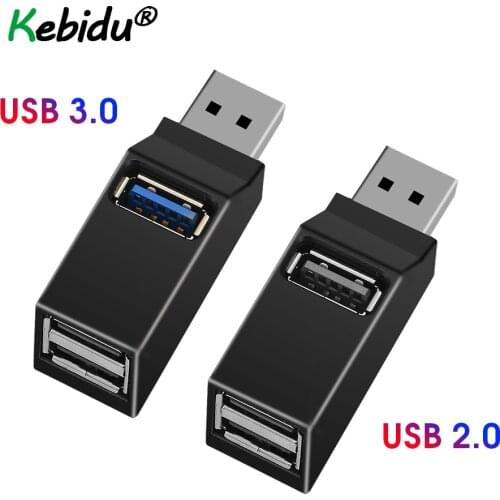 3 Ports USB Splitter USB Hub 3.0/2.0 Mini USB High Speed Hub For PC Laptop U Disk Card Reader For IPhone 7 8 X Mobile Phone Hub