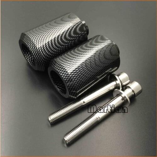 Motorcycle parts Frame Slider for Yamaha 2004 2005 2006 2007 2008 2009 2010 FZ6 FZ6S 600 Carbon fiber